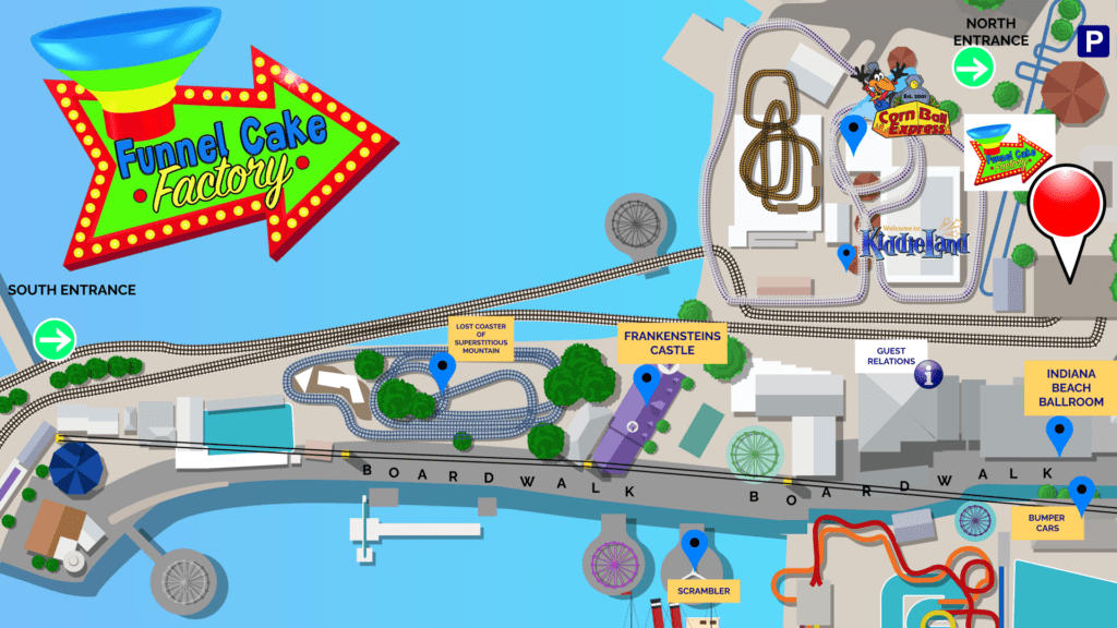 Funnel Cake Factory Indiana Beach