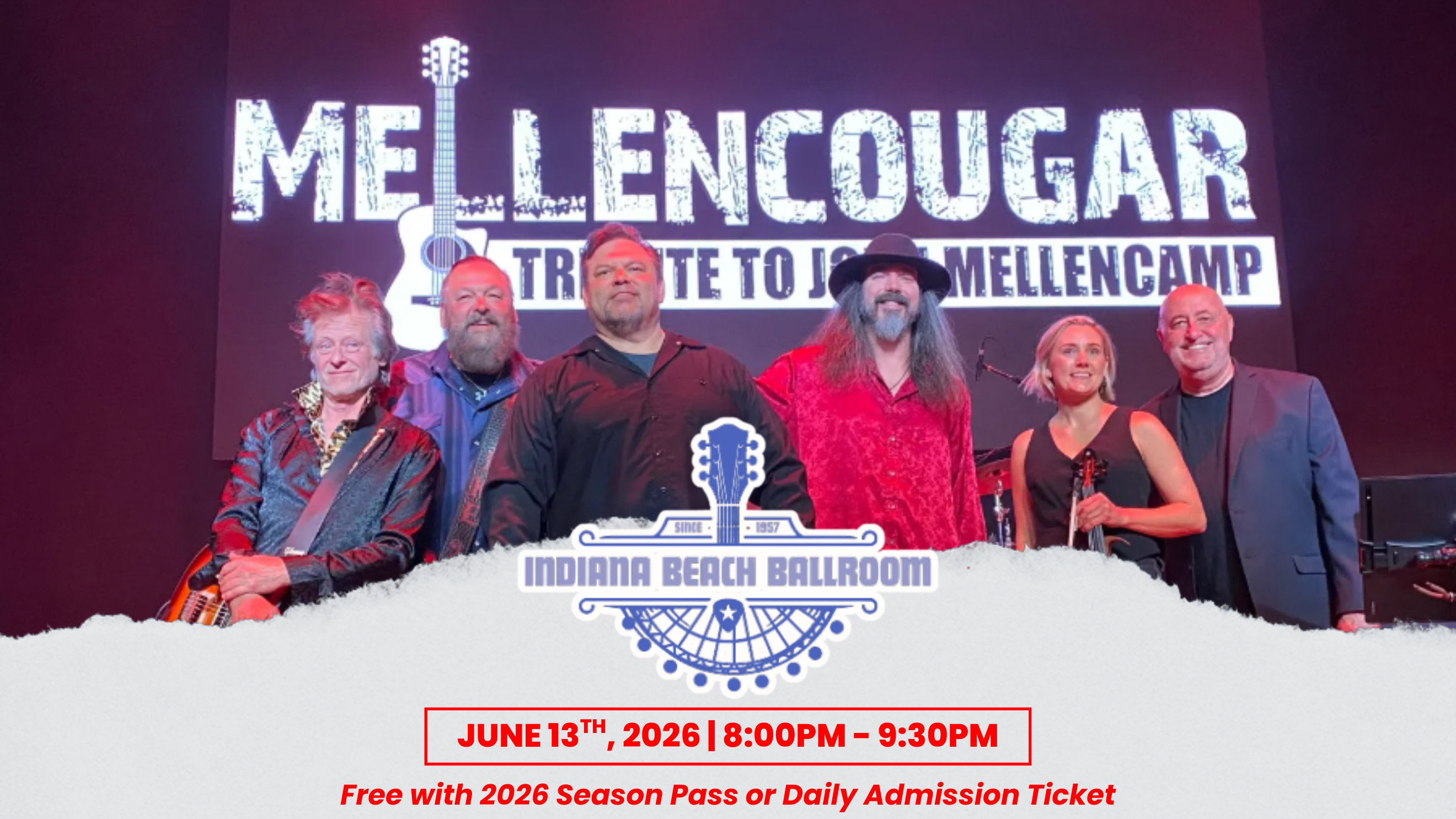 Ballroom Concerts 2026- event cover mellencougar